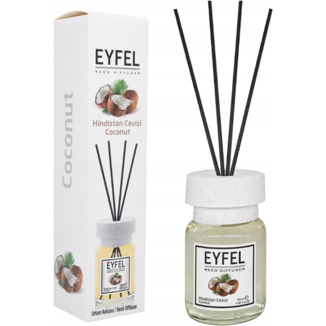 EYFEL Parfum d'ambiance Coco, 120 ml - Parfum d'ambiance Coco