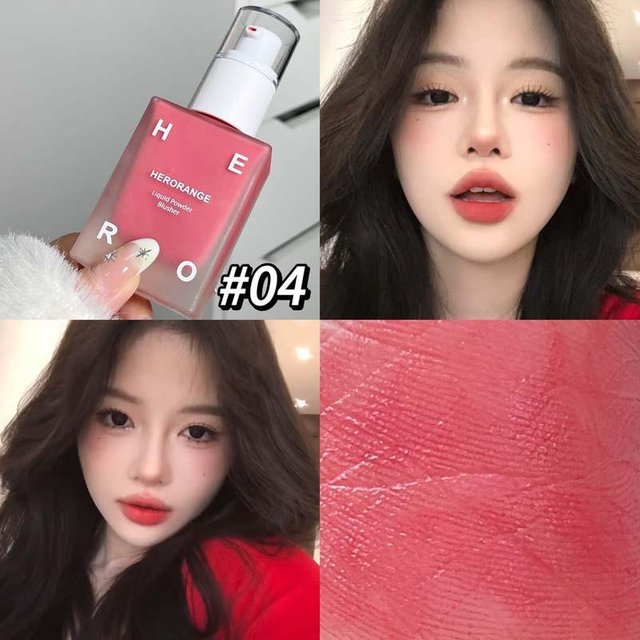 Blush liquide maquillage visage couleur naturelle maquillage nude rouge à joues
