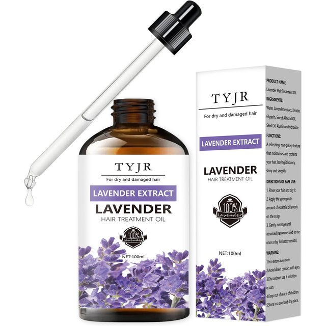 Ätherisches Lavendelöl für Hautpflege, Massage, Dusche, Diffusor entspannendes ätherisches Öl für Gesicht, Körper, Nägel, Haare, Wimpern 100ml&Lavender gray