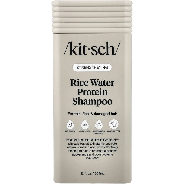 Kitsch, Angereichertes Reiskleieprotein-Shampoo, , 355ml (12 fl oz) white