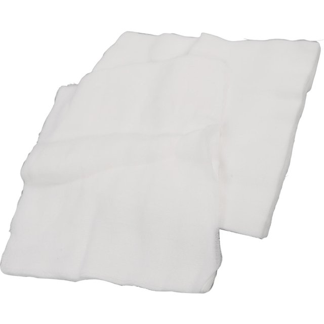 100 pièces Masque de gaze Masques faciaux Doux Gaze de spa Masque facial Soin de la peau Feuille de papier facial Gaze pour la maison Salon DIY white