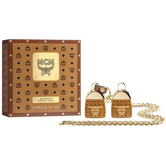 MCM COLLECTION Style de Luxe Ensemble d'Échantillons de Parfum Ensemble Deux Pièces Notes Boisées Eau de parfum Accord Pot-pourri en Bois 7ml*2 7ml*2