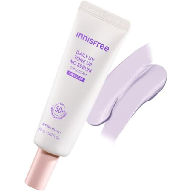 Tägliche UV-Aufhellende No Sebum Sonnencreme Lavendel SPF50+ PA++++ 50ml/1.69fl.oz. AUTHENTISCHER SHOP white