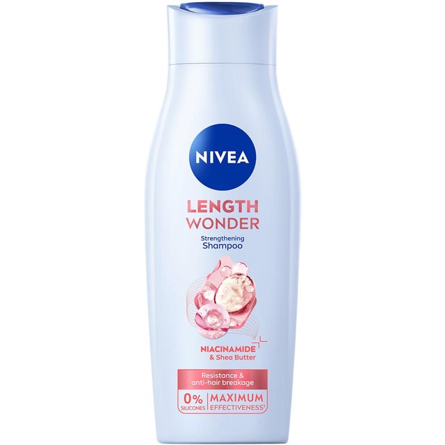 NIVEA Length Wonder Stärkendes Shampoo 400ml – Niacinamid & Sheabutter