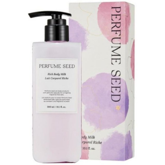 THE FACE SHOP Lait Corps Riche Graine de Parfum Jasmin 300ml white