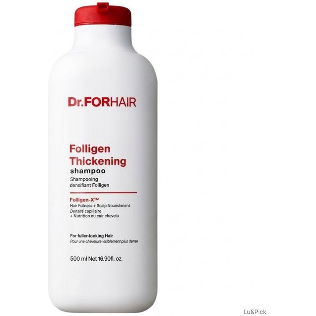 Dr.FORHAIR Folligen Verdickendes Shampoo 500ml (+Gratisgeschenk) white