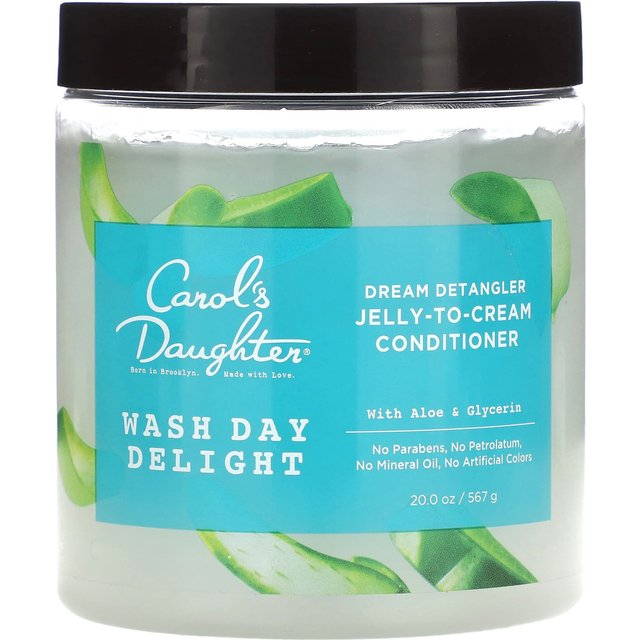 Carol's Daughter, Wash Day Delight, Jelly-to-Cream Conditioner, 20 oz (567 g) blue