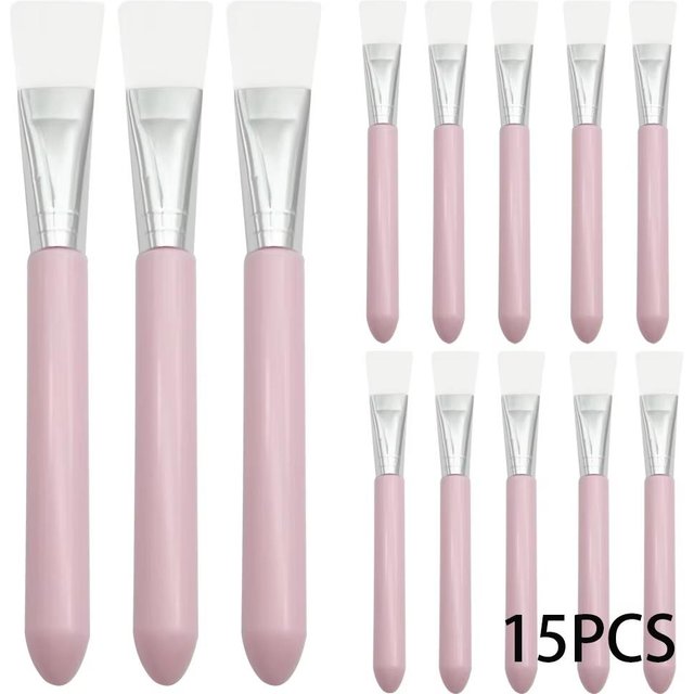 3/15 STÜCK Gesichtsmasken-Pinsel-Set Gesichtsmasken-Applikator Transparente Make-up-Pinsel für Kosmetiker Gesichtsmasken DIY-Werkzeuge Zubehör