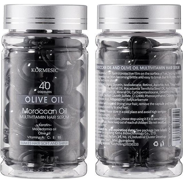 Bestseller Multi-Vitamin Haarpflege Ätherisches Öl mit Langanhaltendem Duft und Glatter Textur Kormesic Haarserum Olive Oil