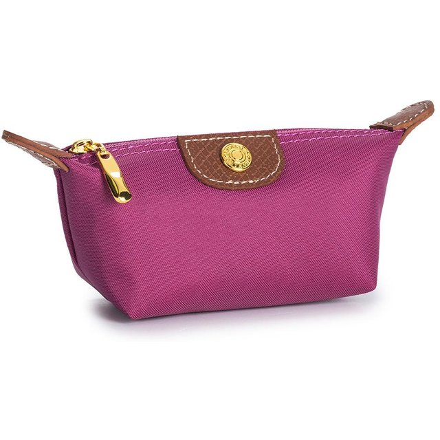Mini exquisite Geldbörse, leichte und modische Knödeltasche, tragbares Nylongewebe, Lippenstift, Kopfhörer, Aufbewahrungstasche, weiblicher Ins-Stil pink
