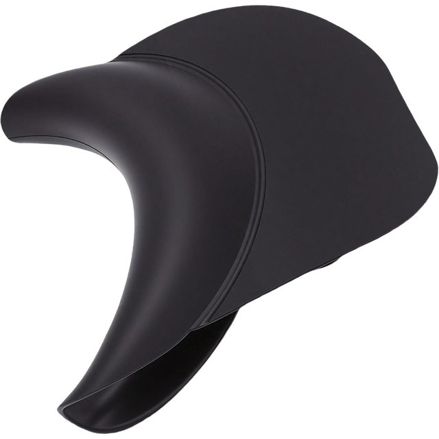Repose-nuque pour bac à shampooing avec ventouse Silicone souple Coussin de nuque pour bac à shampooing de salon de coiffure Noir black