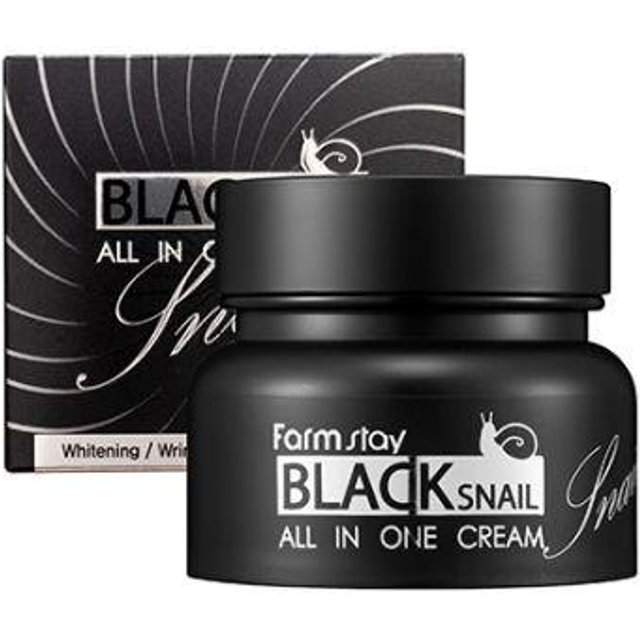 Farmstay Schwarze Schnecke Gesichtscreme Mit Schneckenschleim All In One 100ml