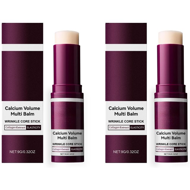 Koreanischer Kalzium Volumen Multi Balsam + Kalzium Kollagen Feuchtigkeitscreme + Porenstraffende Essenz Sanfte & Feuchtigkeitsspendende Routine für die tägliche Hautpflege
