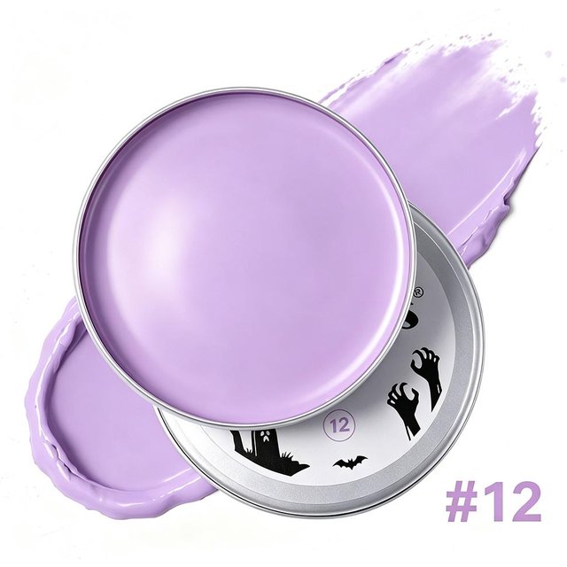 30g Wasserlösliche Gesichts-Körper-Farbe Creme Hochpigmentiert Halloween Cosplay Bühnen-Make-up Sicher Ungiftig Leicht zu Reinigen Erwachsene Kinder