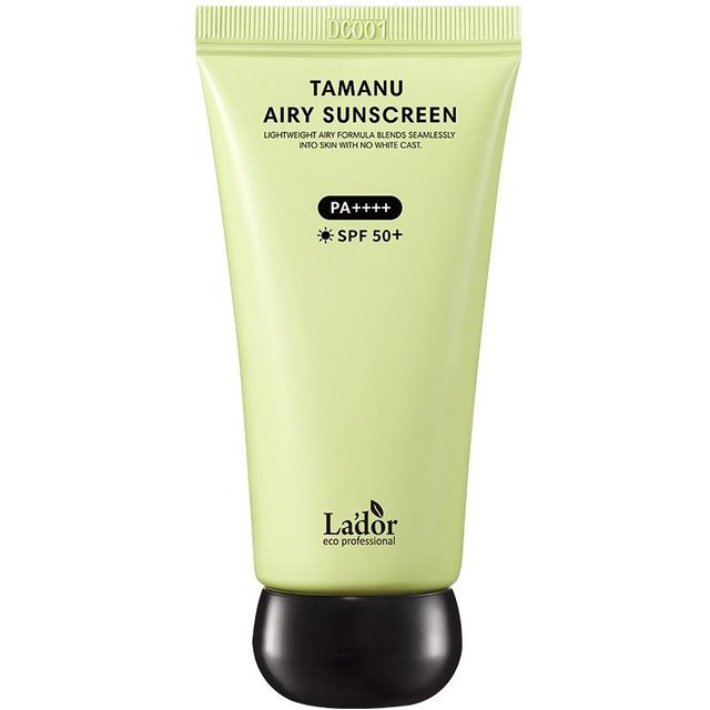 Lador Tamanu Airy Sonnencreme SPF50+ PA++++ Leichter UV-Schutz 50ml beige