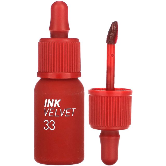 Peripera, Ink Velvet Lippenstift-Tönung, 33 Red Collector, 4g (0,14 Unzen) red