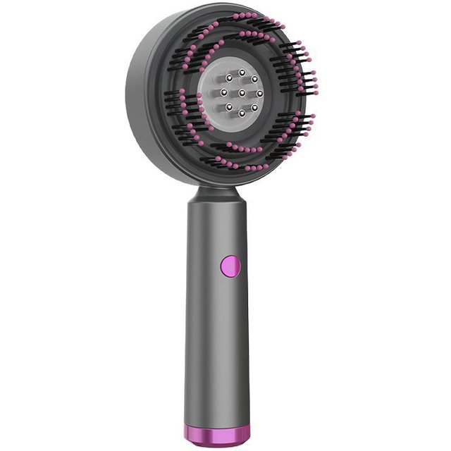 Rotes Licht Flüssigkeitsführung Massagekamm Kneten Aktiver Haarwuchs Massagegerät Kopfhaut Medizin Gerät Haarpflege Haarführung Flüssiges Haarwuchsinstrument graue