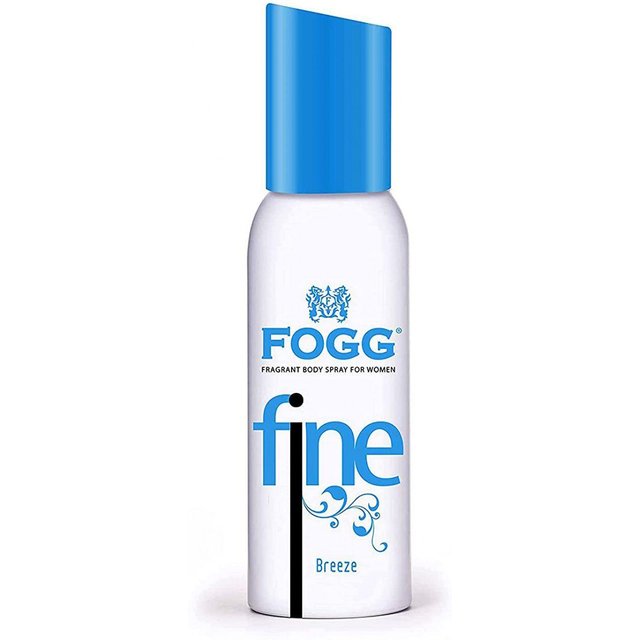 Spray-parfum corporel femme Breeze (120ml), Vaporisateur corporel parfumé pour femme Fine Breeze Fogg blue