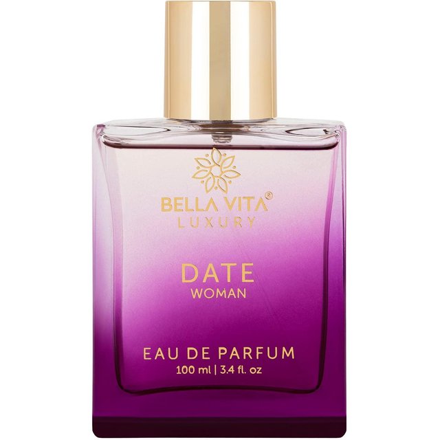 Bella Vita Luxury Date Eau de parfum Parfum pour femme au poivre rose, 100 ml beige