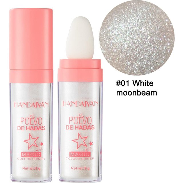 HANDAIYAN Highlight Repair Capacity Shooting Powder Dreidimensionales loses Pulver Aufhellen von festem Make-up-Puder Rouge High Light Powder 01 beige