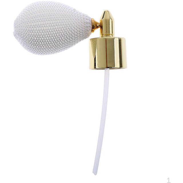1 Tubo Flacone Profumo Ricaricabile Pompetta Spray Corta bianco