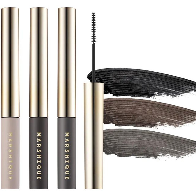 MARSHIQUE Color Eyelash Intense Tinting Mascara Kollektion (Schwarz / Braun / Asch - Wählen Sie 1) black