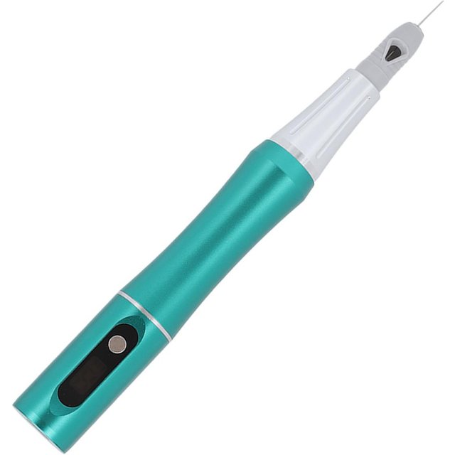 Microblading Maschine Professionelle Aluminium Legierung Augenbrauen Lip Eyeliner Tattoo Maschine Stift EU Plug grün