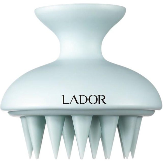 Lador Kopfhautmassage-Shampoo-Bürste Ergonomisches Haarpflege-Werkzeug white