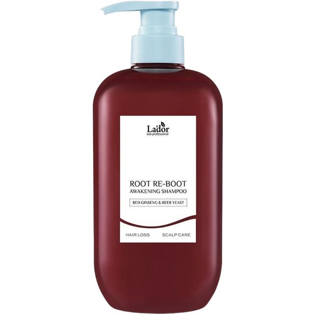 Lador Shampooing Éveil Racine Re-Boot Soin Fortifiant Volumisant Racine 800ml brown