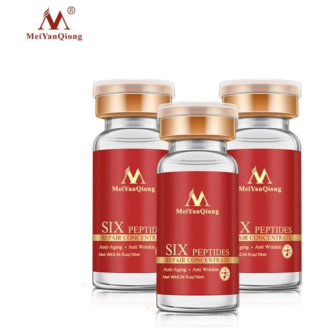 Anti-Aging-Gesichtsserum mit Peptiden 10 ml 3pcs beige