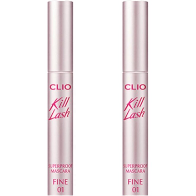 Clio Kill Lash Superproof Mascara 7g (12 Optionen) #Fine01 Vanilla Black 1+1