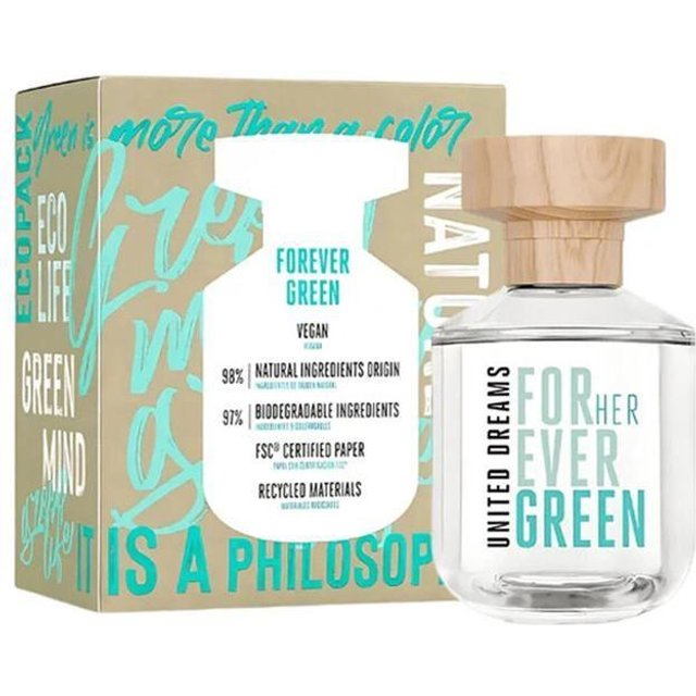 Benetton Dreams Forever Green Eau de toilette pour Femme