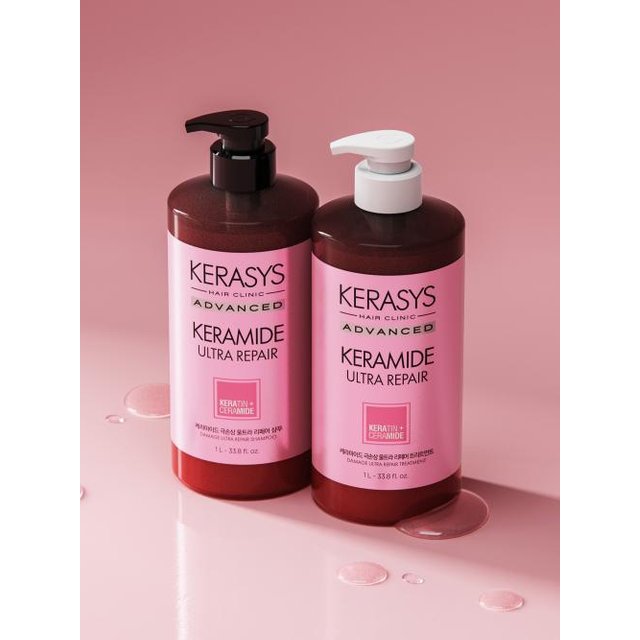 Kerasys Shampoo Ultra Céramide + Soin 1l NONE