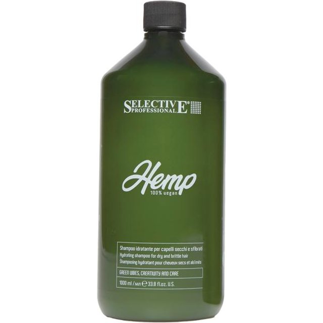 Selektives Hanf Vegan Hydrierendes Shampoo 1000