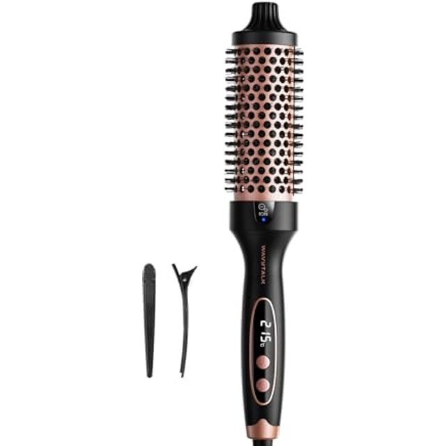 Wavytalk Blowout Boost Thermal Round Brush for Dry Hair Blowout Look
