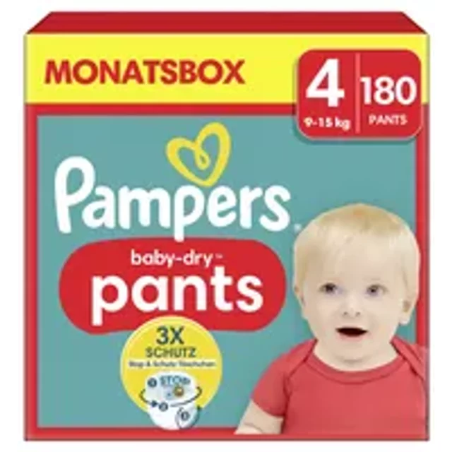 Pampers Windeln Baby Dry Pants 4 (9-15 kg)