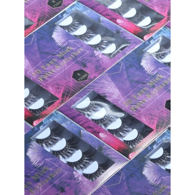 Nadula VIP Season Card Special Offer 4 Pairs 3D Mink Eyelashes Natural and Volume Makeup Eyelashes