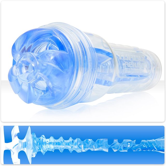 Masturbateur Turbo Thrust Blue Ice