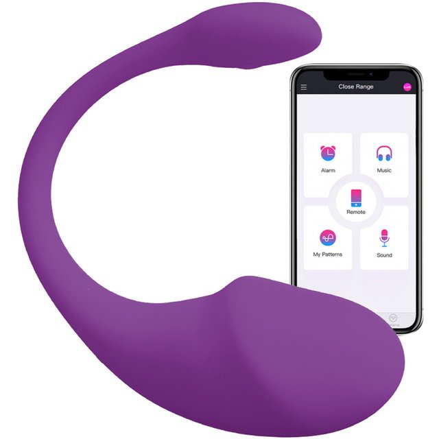Oeuf vibrant connecté Le Crush Violet
