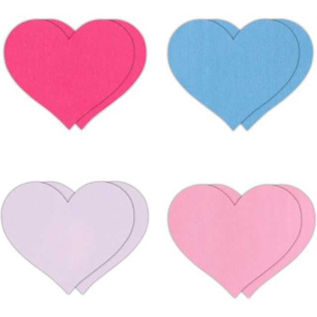 Cache-tétons Coeur 2