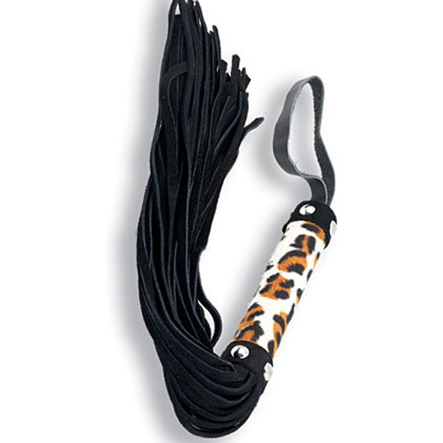 Fouet fourrure Tiger Whip - 45cm
