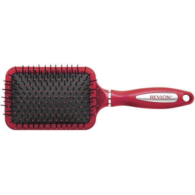 House of Home Revlon Essentials Straight & Smooth Hair Brush in Red