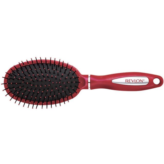 House of Home Revlon Essentials Detangle & Smooth Hair Brush Red
