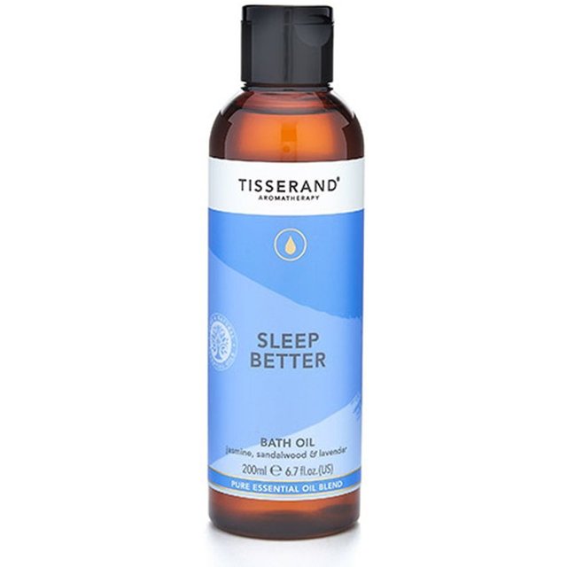 Tisserand Aromatherapy Sleep Better Bath Oil in Clear