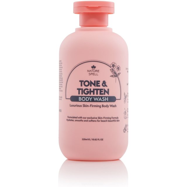Nature Spell Tone & Tighten Skin-Firming Body Wash for Body & Bum in Pink