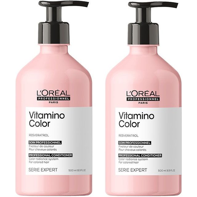 L'Oreal Professionnel Serie Expert Vitamino Color Conditioner 500ml Supersize Double in Clear