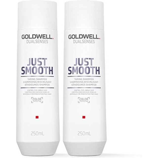 Goldwell Dual Senses Just Smooth Taming Shampoo 250ml Double in Clear