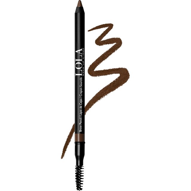 Lola Precision Eyebrow Pencil - Define, Shape & Fill with Built-In Brow Comb Light Brown 001 in Medium Brown