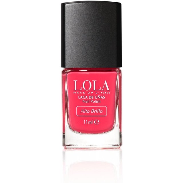 Lola Women's Nail Polish 10 Free Formula 11ml Pebbles 012 - French Bistre in Pop Princess - Magenta