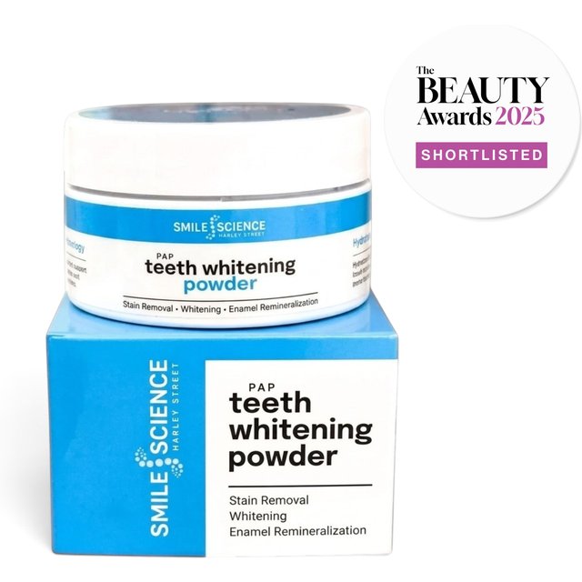 Smile Science Harley Street PAP Teeth Whitening Powder 30g in Blue | Size: 30ml
